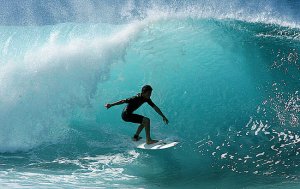 Surfing in Cornwall