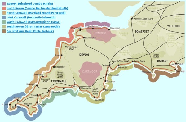 The Coastal Footpath Map